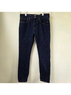 J. Crew Men's Dark Wash Slim Fit 484 Jeans Size 33x32